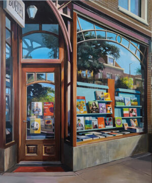 Boekwinkel op de hoek