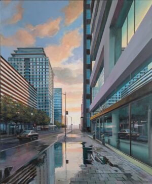 Mahlerlaan na de regen